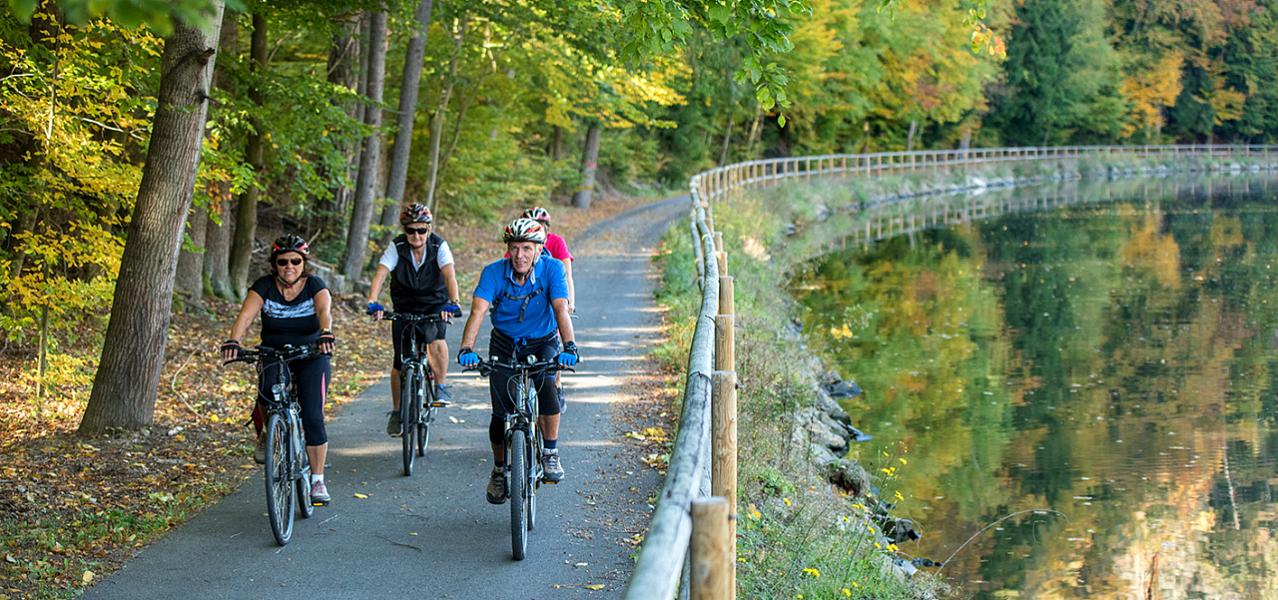 From the saddle to the sauna. Cycling and wellness in the Bu