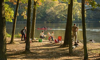 From Týn nad Vltavou to the confluence of Lužnice and Vltava