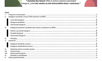 1. ročník samostatného  MČR V CANICROSSU