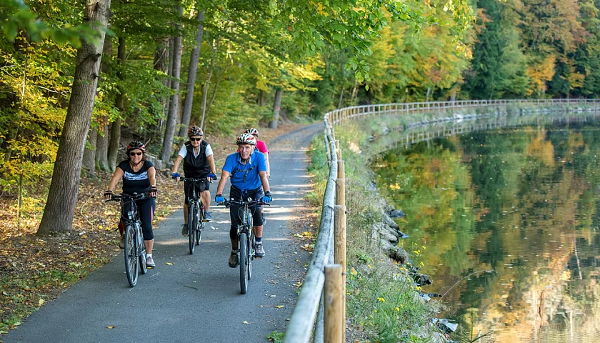 Vom Sattel bis zur Sauna. Radfahren und Wellness in der Regi