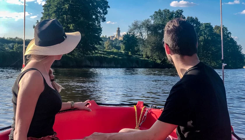 Romantisches Wochenende auf dem Moldauweg