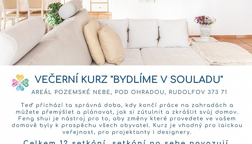 Večerní Bydlíme v souladu