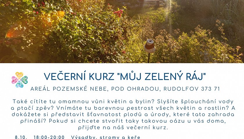 Večerní Můj zelený ráj