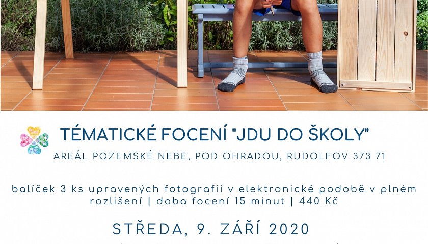 Tematické focení: ZAČÁTEK ŠKOLY